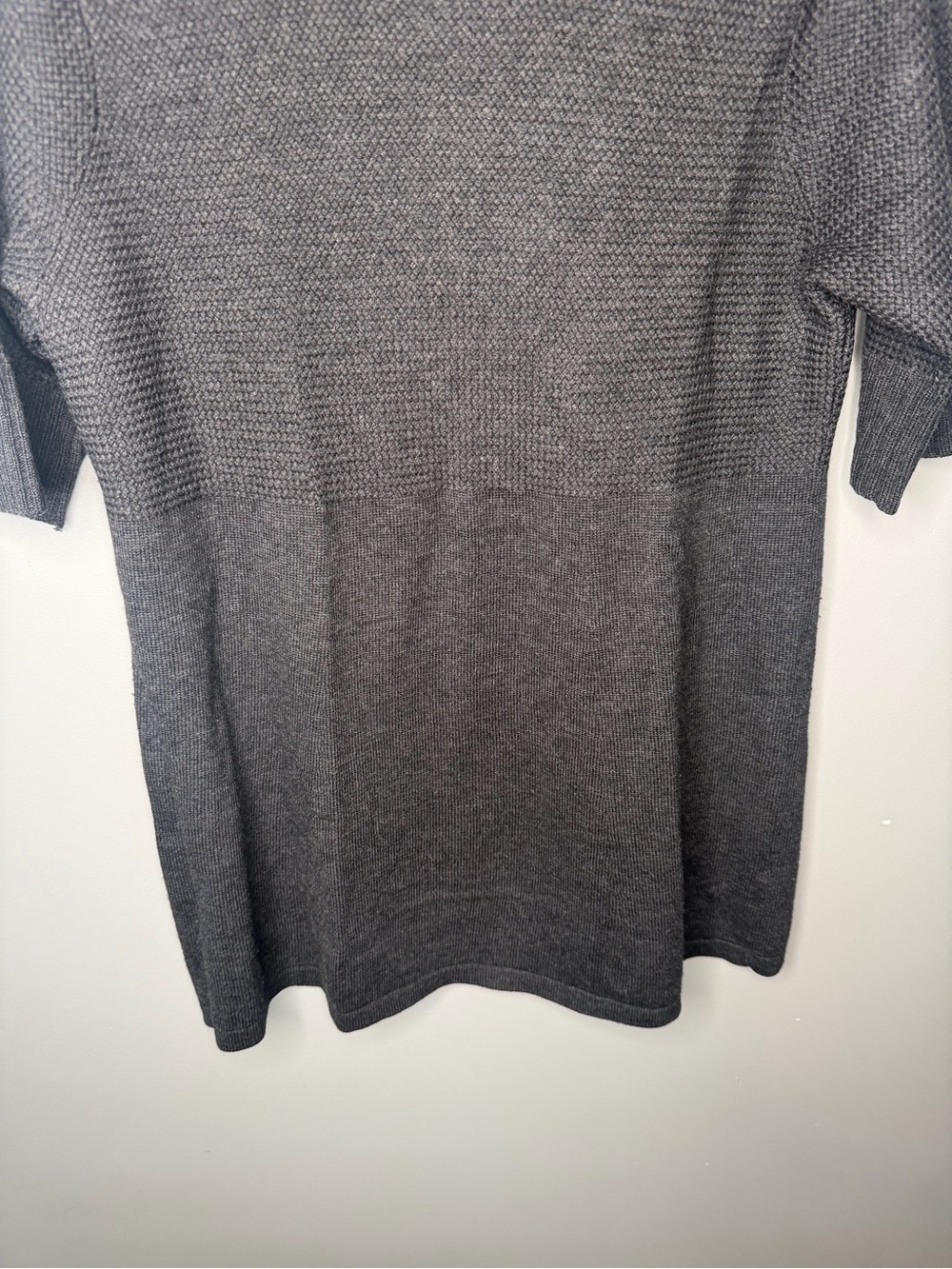 Eileen Fisher Merino Wool Turtleneck Sweater Tunic - Picture 5 of 9